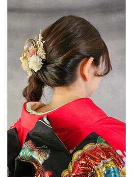 ウィスプ 赤羽店(wisp) ヘアアレンジ☆サイド編みおろし