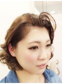 夏ウェービーボブ@30代/40代/50代