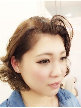 ヘアーデザインエスケープラス(HairDesign SK Plus) 夏ウェービーボブ@30代/40代/50代