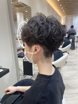 アーチバイケンジ(arch by kenje) ハンサムショート×パーマ