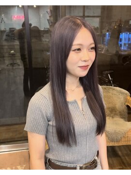 アンジェリカラボ 高田店(ANGELICA LABO) 【ANGELICA大和高田店 市川誠人】BYKARTE×ラベンダーグレー