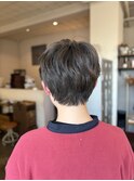 グレージュショート