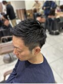 アップバングショート