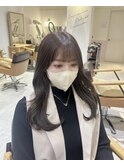 レイヤーカット×赤み消しカラー◎