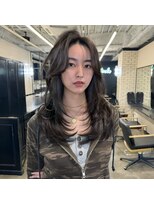 スティーロ 渋谷(Steelo) ザクザクレイヤー×ダークブラウン