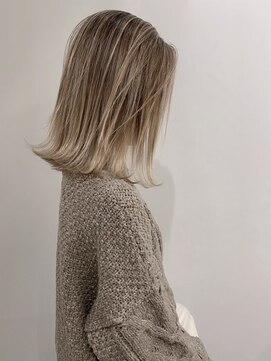 ヘアースタジオ ゼン カロン(Hair studio Zen kalon) エアタッチバレイヤージュ×バタフライカット20代30代40代50代