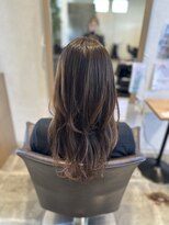 サロンドポプリ 志都美(salon de poupuri)&nbsp;ロングウルフレイヤースタイル