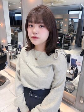 ヘアサロン ガリカ 表参道(hair salon Gallica) ピンクベージュカラー