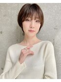 大人ショート/ヘルシーレイヤー/似合わせカット/艶髪[祐天寺]