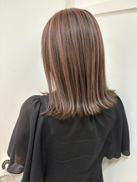 エレノア 立川北口(Eleanor) アウターカラー/アンブレラカラー/ピンクベージュ