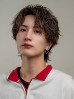 オーシャントーキョーオーバー 渋谷(OCEAN TOKYO OVER) シースルーラウンドマッシュシャドウパーマコンマバング