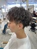 【メンズ限定】選べるデザインパーマ＋カット＋眉カット