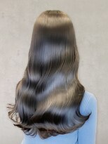 ヴィオドラジェ(vieo dragee)&nbsp;髪質改善カラーくびれロングレイヤーカット小顔アッシュ春カラー