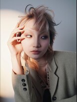 クペウヘイヴン(cope'u HAVEN)&nbsp;原宿/ウルフカット レイヤー デザインカラー ルーツカラー