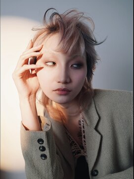 クペウヘイヴン(cope'u HAVEN) 原宿/ウルフカット レイヤー デザインカラー ルーツカラー