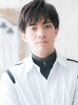モッズヘアメン 名護大東店(mod's hair men) ダークブラウン刈り上げないフルバング韓国マッシュl名護大東