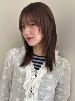 アンアミ オモテサンドウ ザ ツー(Un ami omotesando THE2)&nbsp;ミディアムレイヤー/フェイスレイヤー/レイヤーカット