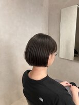 トキ(toki)&nbsp;ミニボブ×暗髪カラー