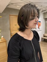 ローレン(LOREN) 透明感髪質改善ベージュダブルカラーミルクティーグレージュ