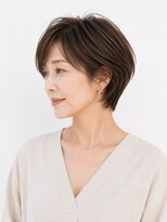 セレスト 下北沢店(CELESTE)&nbsp;美髪イノアカラー/白髪ぼかし/大人ショート/40代/50代/下北沢