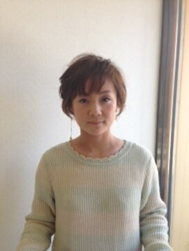 ボーソレイユ(beau soleil) くせ毛風ニュアンスショート