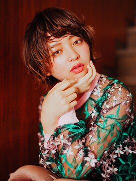 エクファ ヘア リゾート 大津 瀬田店(ex-fa hair resort) 【瀬田◆エクファヘアリゾート】ニュアンスショートボブ