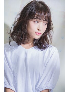 ヴァンクシー バイ ルナ(VANKCY by Luna) 柔らかゆるふわパーマ 大人ボブ