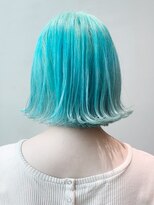 アルバム 銀座(ALBUM GINZA) ミントグリーン_耳かけウェーブパーマフォギーベージュ_ba294921