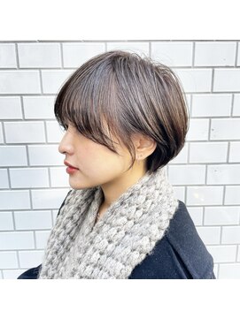 ラナ 渋谷(Lana) 【Chill】大人かわいい季節のピンクベージュクールショートボブ