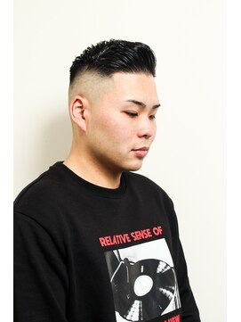 レンゲン(LENGEN) 七三オールバックかき上げヘアコンマヘア142