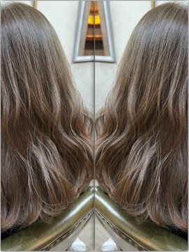 ネロ ヘアデザイン(Nero hair design) ベージュ系カラー