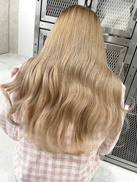 ウィコ 新宿(WICO) ベージュシールエクステ[新宿駅/ショコラベージュ/ベビーバング]