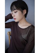 [Garland/銀座]☆似合わせカットエアリー透け感ショート☆