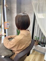 エルド(eld) ミニボブ×ラベンダーベージュ　武庫之荘