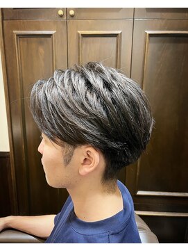 ヒロギンザバーバーショップ 神楽坂店(HIRO GINZA BARBER SHOP) ナチュラルセンターパート