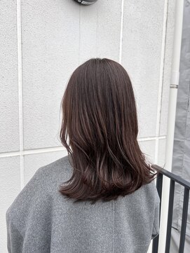 ロカ 表参道(loka) ミディアムヘア/艶髪[表参道/ブリーチ/ハイライト]Mai