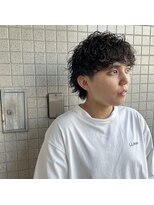 イツモノトコロ(kami to zakka)&nbsp;【イツモノトコロ】刈り上げない波巻きパーマスタイル