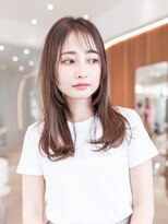 ハバナ 新宿(HAVANA)&nbsp;20代/30代/大人かわいい/グレージュカラー/レイヤーカット/前髪