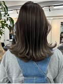 ハイライトバレイヤージュダブルカラーケアプリーチ30代40代