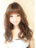 巻き髪ロング
