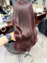 オズ 梅田店(OZ)&nbsp;レッドブラウン/バージンレミーエクステ80枚/ヨシンモリ