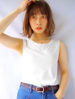 ソヨン 池袋店(SOYON)&nbsp;小顔ボブ ミントアッシュ くせ毛カット