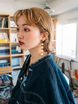 アラワラブルー(arrawarra blue) ハイトーンボブ/20代/30代/40代/50代/倉敷/白楽町