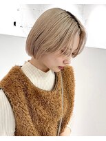 ヨーク(YOKE)&nbsp;【YOKE】ミルクティーベージュグレージュケアブリーチカラー