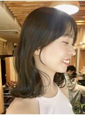 韓国風大人レイヤーカット/ハッシュカット/くびれヘア/船橋駅