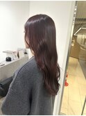 ロングレイヤー/レッドブラウン