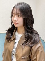 ロンド レグリーズ 立川(Lond leglise)&nbsp;ミニウルフレイヤーカット顔周りカット前髪カット韓国ロング立川