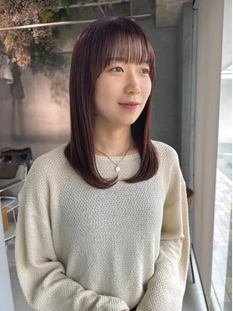 リル 新浜店(LiL)の写真/【Aujua認定サロン/オージュアソムリエ在籍】1000通りの組合せが魅力◇髪本来の美しさを引き出します*