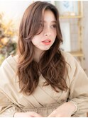 かきあげ前髪外国人風オンブレレイヤーロングa浦和20代30代40代