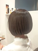 ヘアー グリーン(hair green) 30代40代50代/ツヤ髪スタイル/ミニボブ/ハイトーン白髪染め